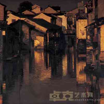 丁喆 水乡 118×118cm